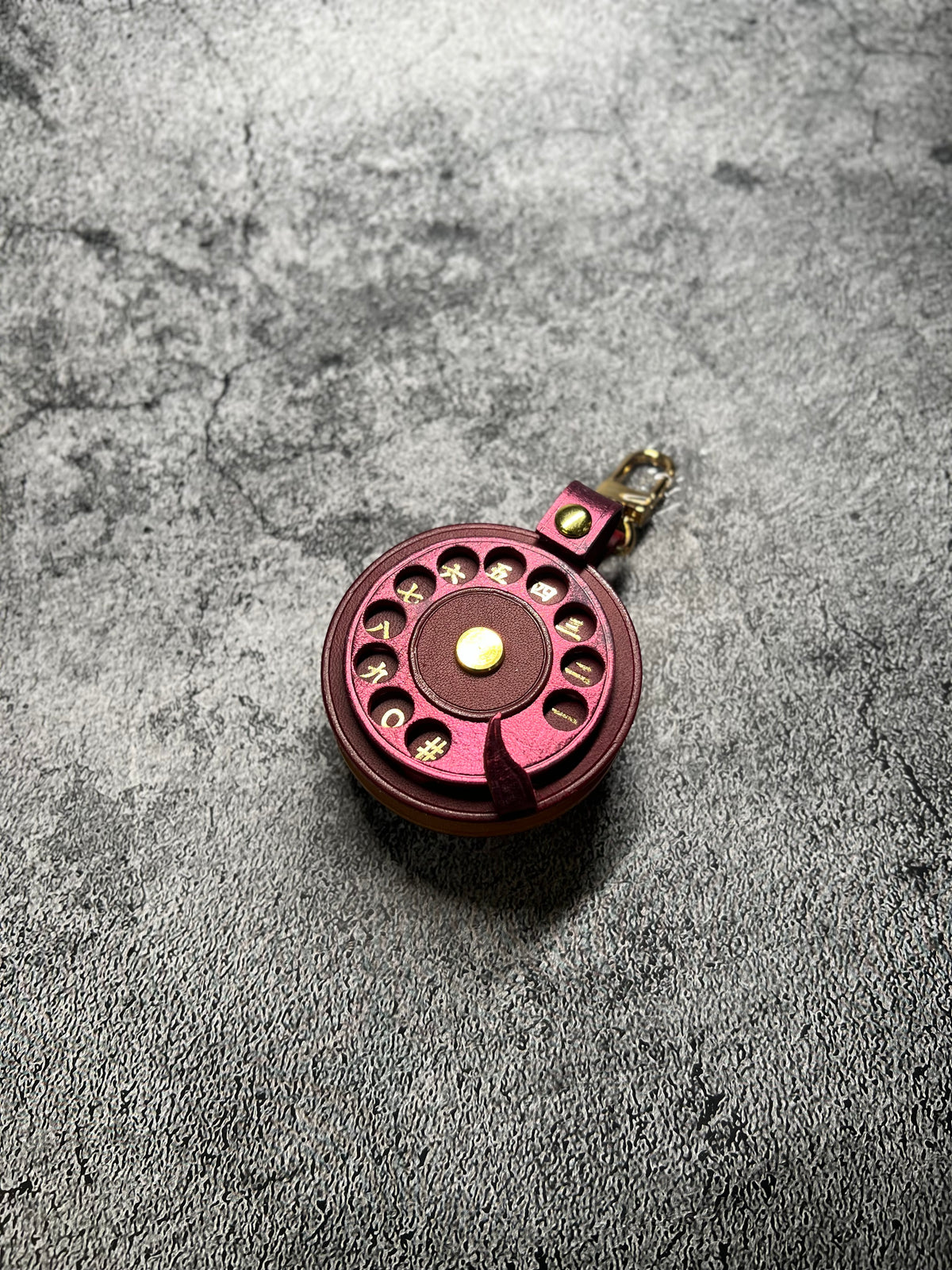 -Rotary Phone Chame 撥個輪電話扣 Metallic 特別版