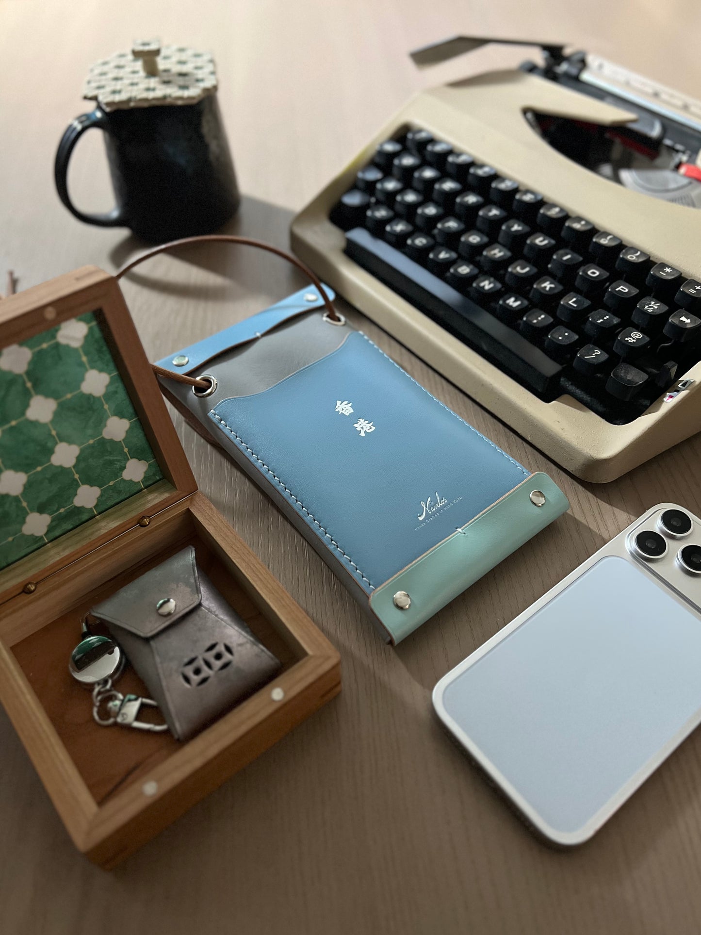 Old Mail box 信箱手機袋2.0 拼色+背格