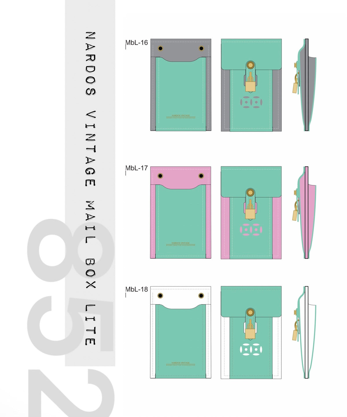 預訂：Nardos Vintage Mail box Lite 852