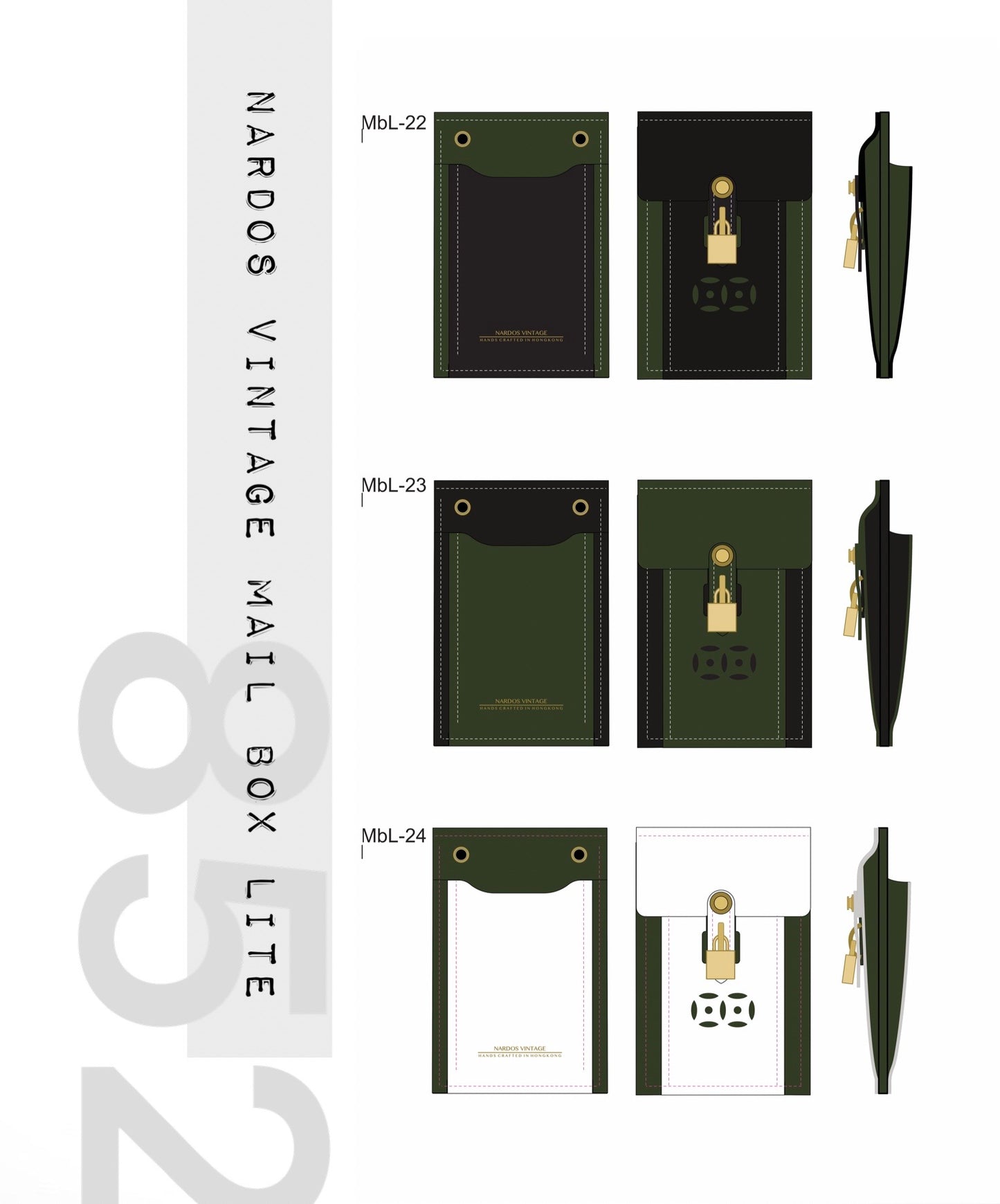 預訂：Nardos Vintage Mail box Lite 852